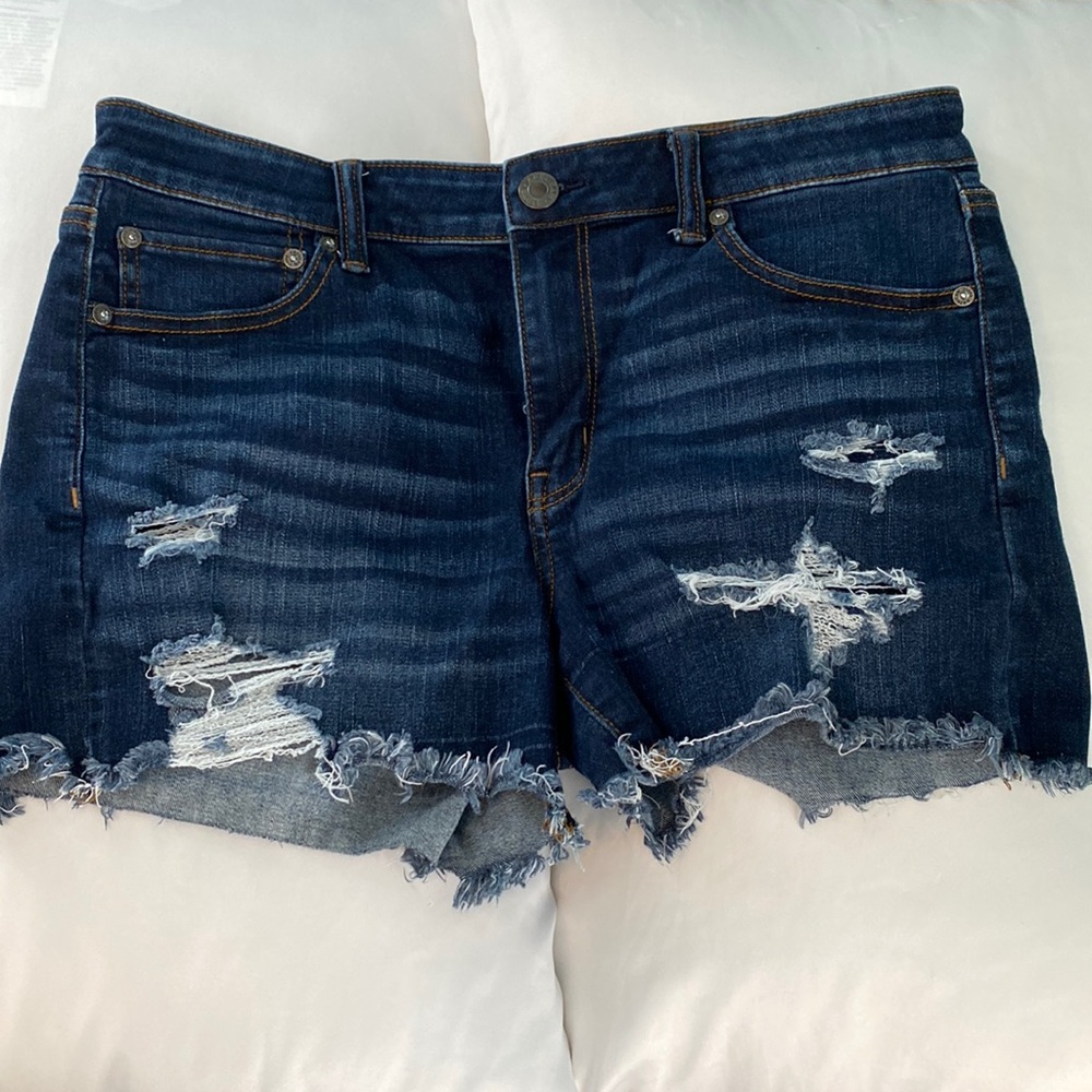 American Eagle Outfitters next level stretch midi size 14 jean shirt